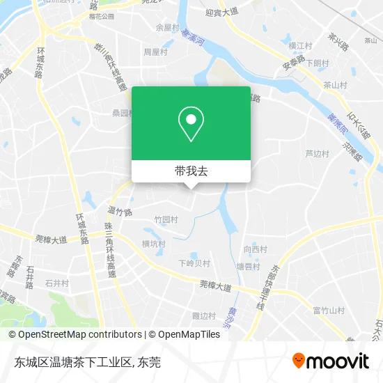 东城区温塘茶下工业区地图