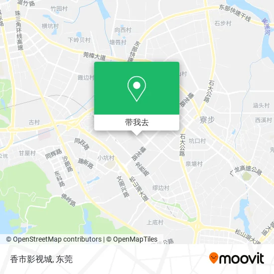 香市影视城地图