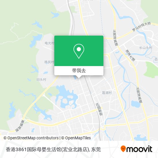 香港3861国际母婴生活馆(宏业北路店)地图