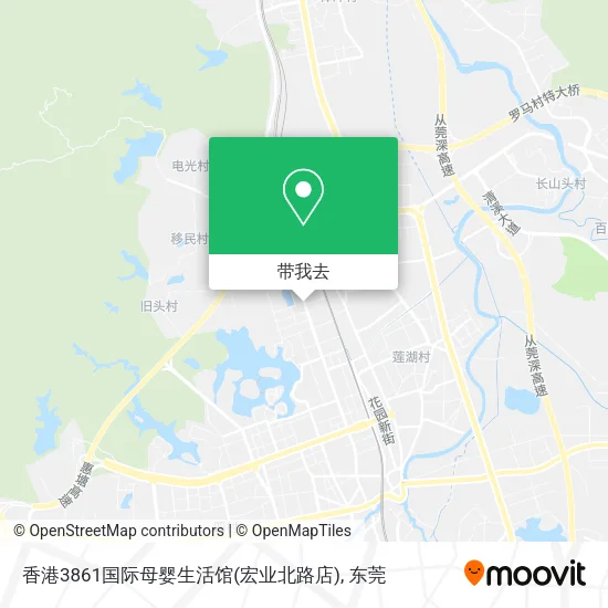 香港3861国际母婴生活馆(宏业北路店)地图