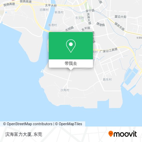 滨海富力大厦地图