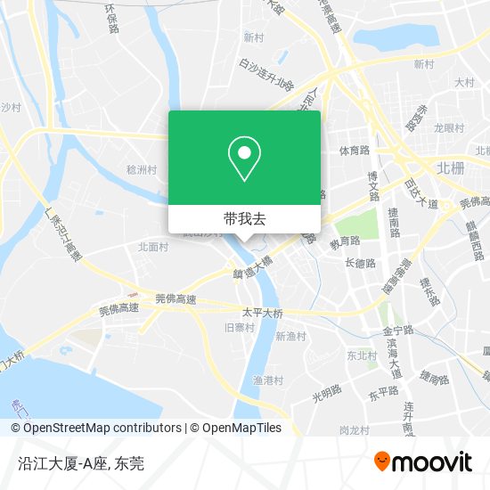沿江大厦-A座地图