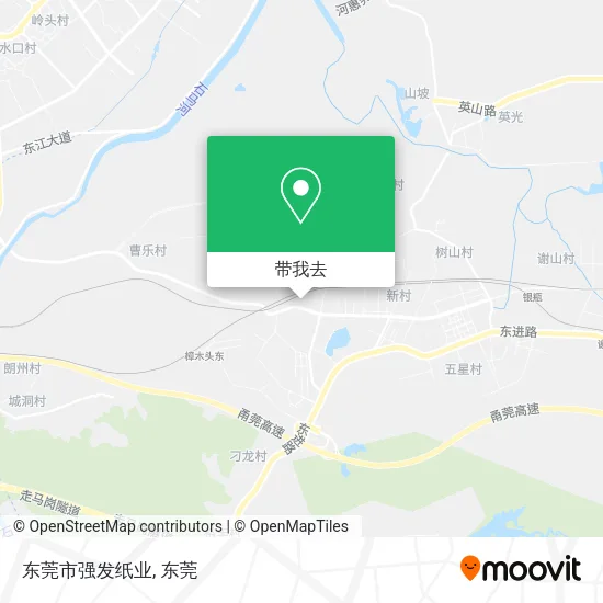 东莞市强发纸业地图