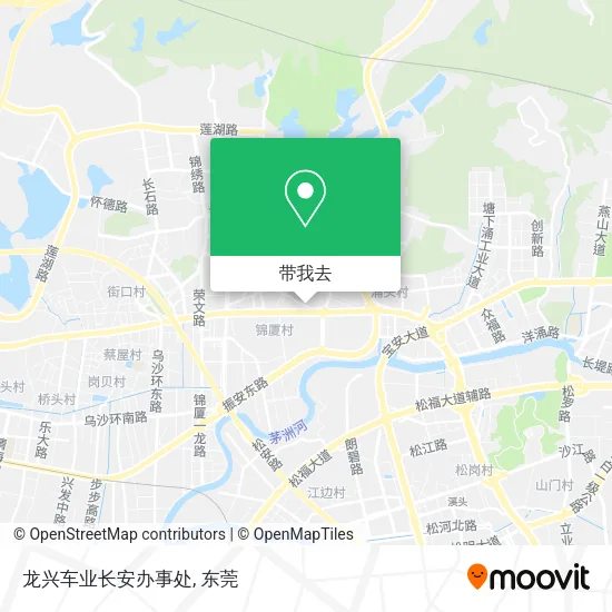 龙兴车业长安办事处地图