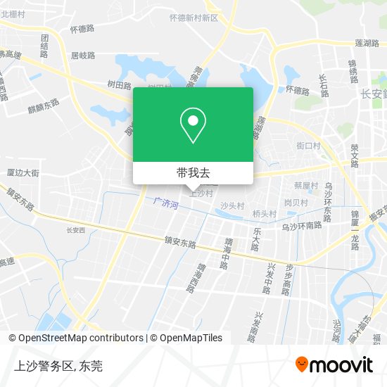 上沙警务区地图