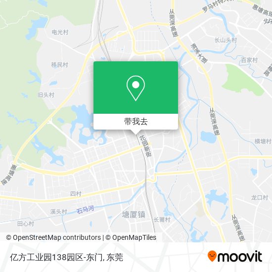 亿方工业园138园区-东门地图