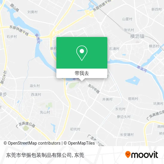 东莞市华振包装制品有限公司地图