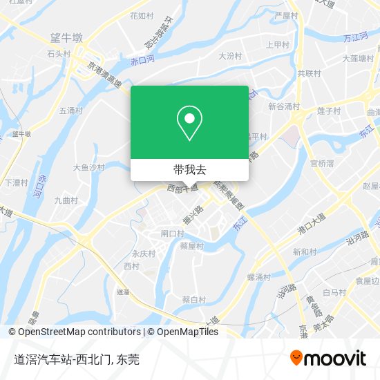 道滘汽车站-西北门地图