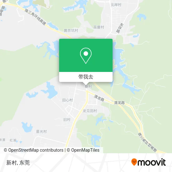 新村地图