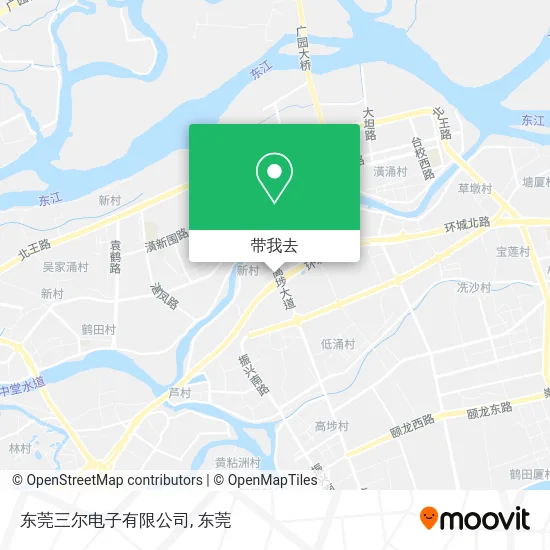 东莞三尔电子有限公司地图