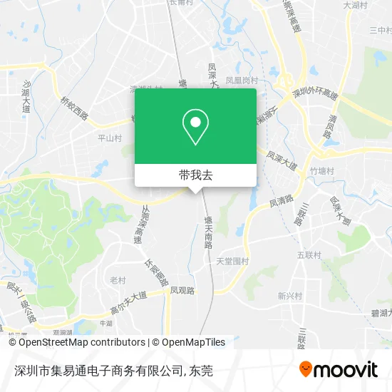 深圳市集易通电子商务有限公司地图