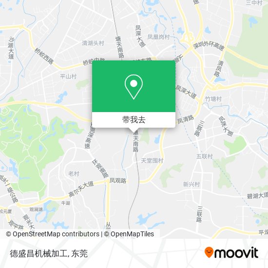 德盛昌机械加工地图