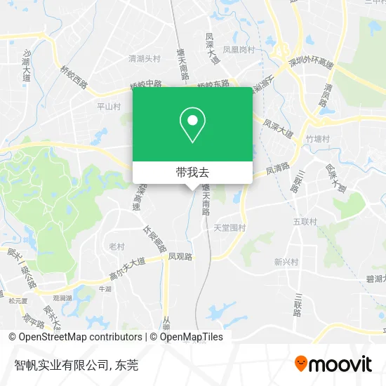 智帆实业有限公司地图