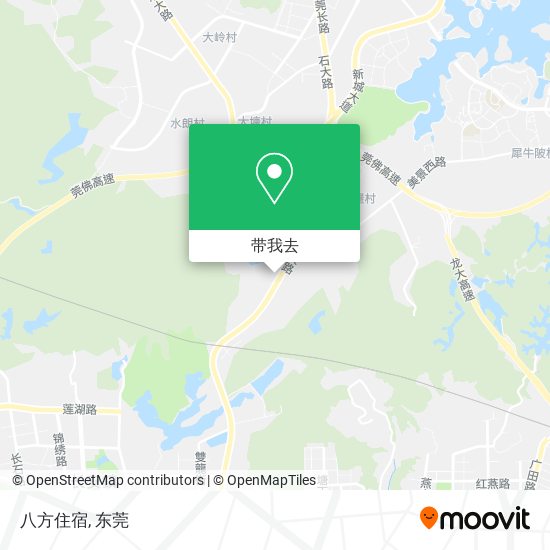 八方住宿地图