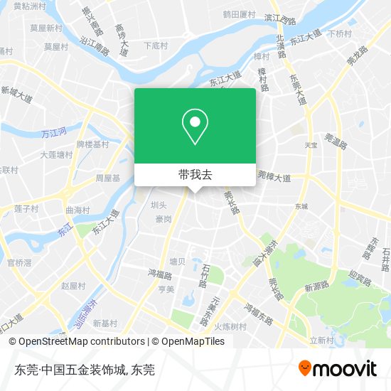 东莞·中国五金装饰城地图