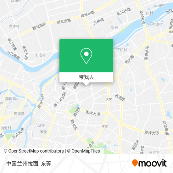 中国兰州拉面地图