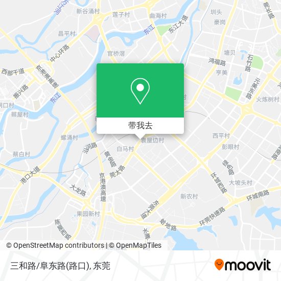 三和路/阜东路(路口)地图