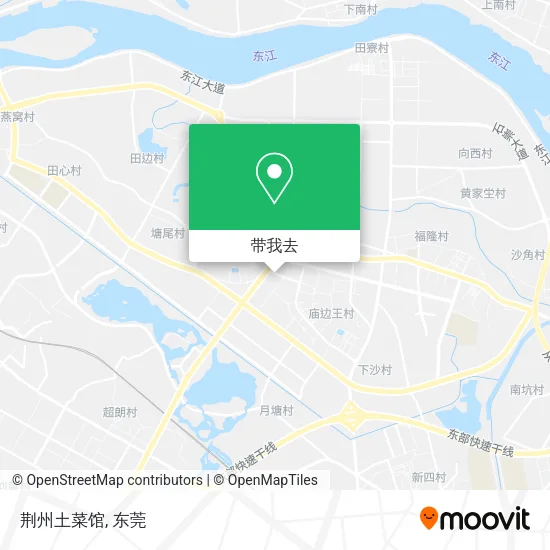 荆州土菜馆地图