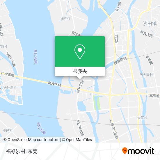 福禄沙村地图