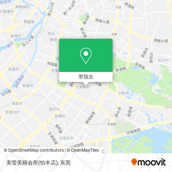 美莹美丽会所(怡丰店)地图