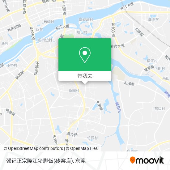 强记正宗隆江猪脚饭(砖窑店)地图