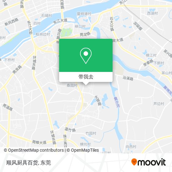 顺风厨具百货地图