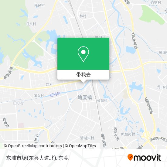 东浦市场(东兴大道北)地图
