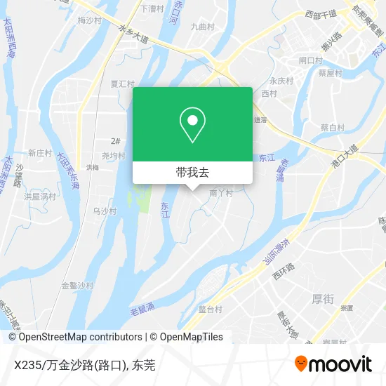 X235/万金沙路(路口)地图