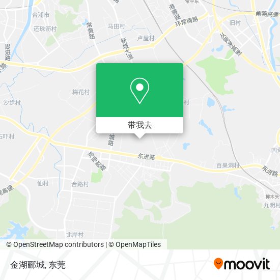 金湖郦城地图