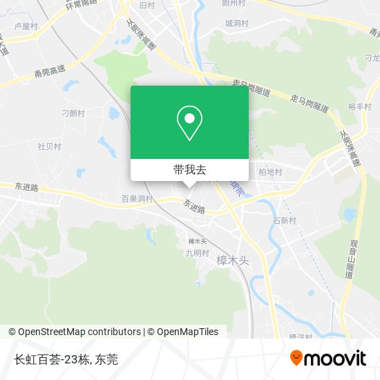 长虹百荟-23栋地图