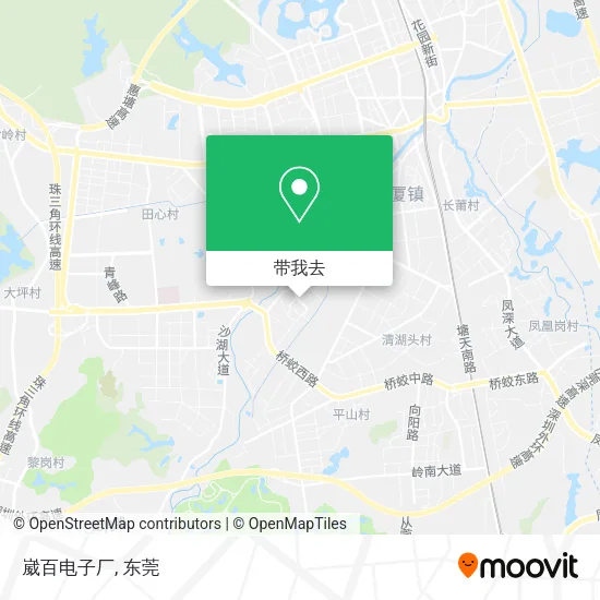 崴百电子厂地图
