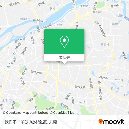 我们不一羊(东城体验店)地图