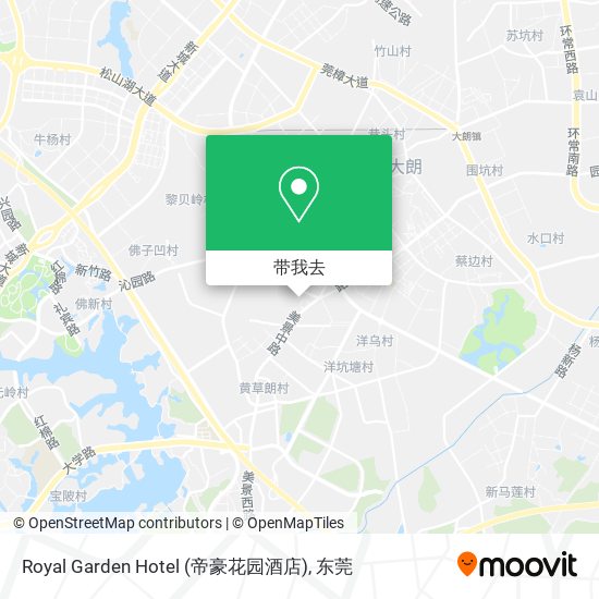 Royal Garden Hotel (帝豪花园酒店)地图