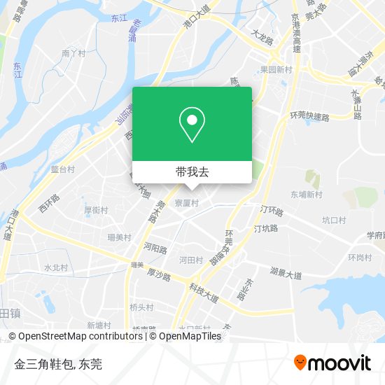 金三角鞋包地图