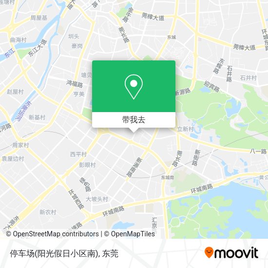 停车场(阳光假日小区南)地图