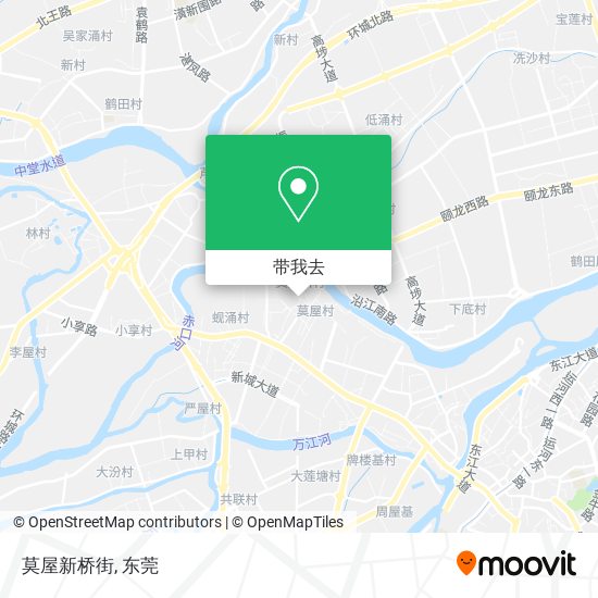 莫屋新桥街地图