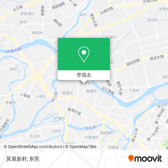 莫屋新村地图