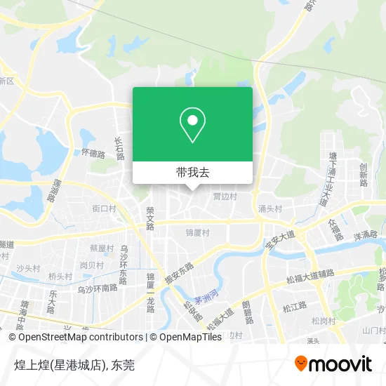 煌上煌(星港城店)地图