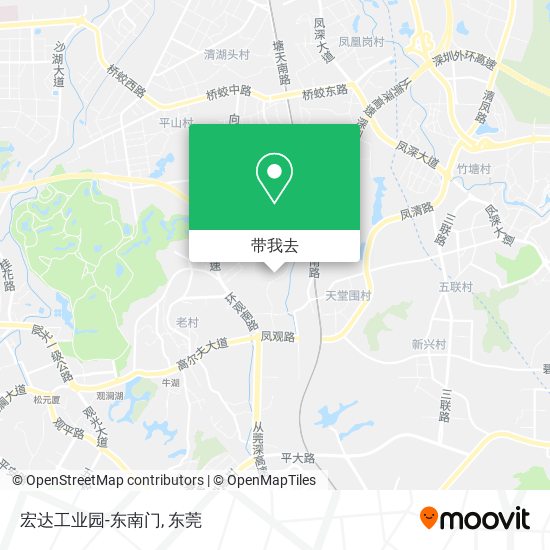 宏达工业园-东南门地图