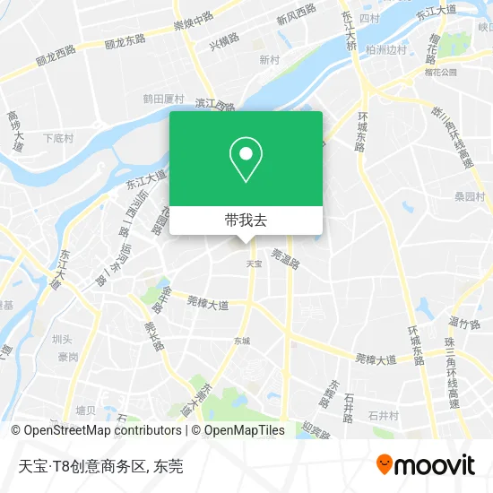 天宝·T8创意商务区地图