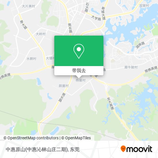 中惠原山(中惠沁林山庄二期)地图