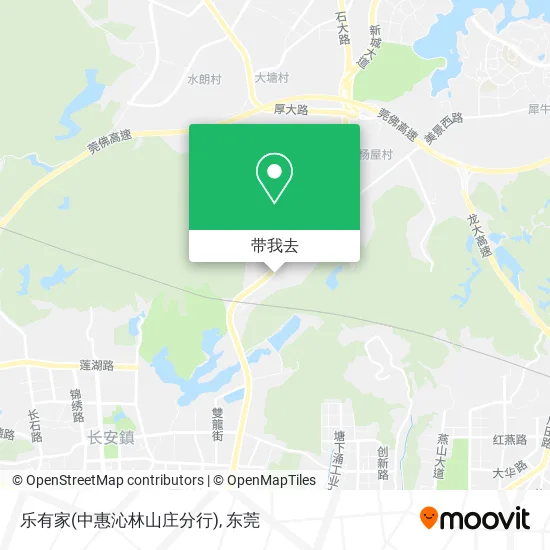 乐有家(中惠沁林山庄分行)地图