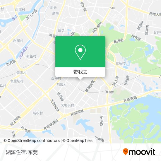 湘源住宿地图