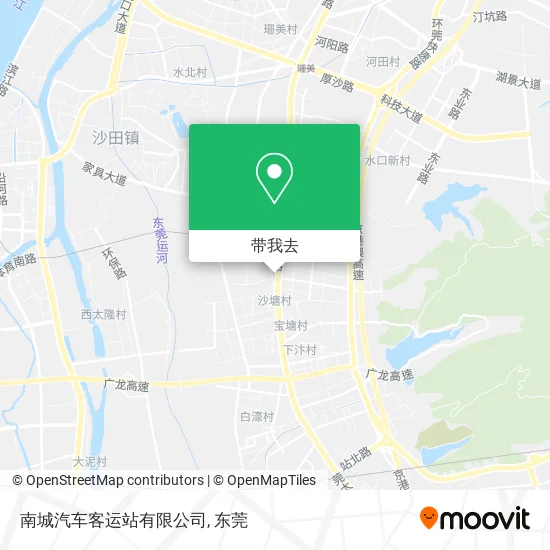 南城汽车客运站有限公司地图