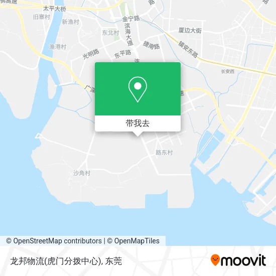 龙邦物流(虎门分拨中心)地图
