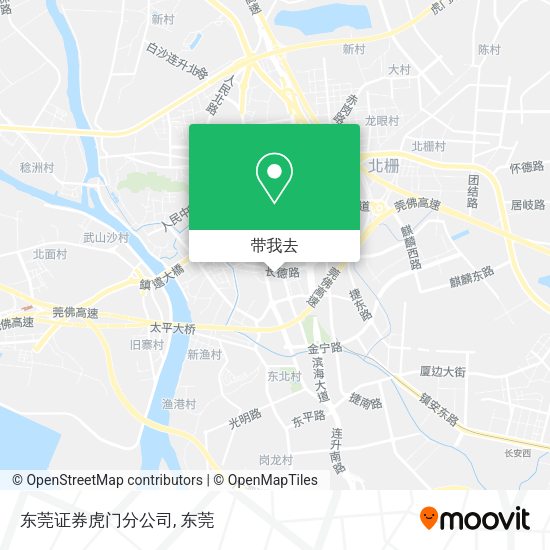 东莞证券虎门分公司地图
