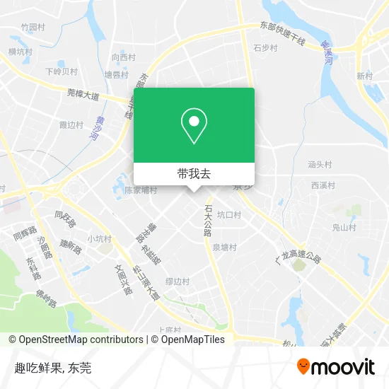 趣吃鲜果地图
