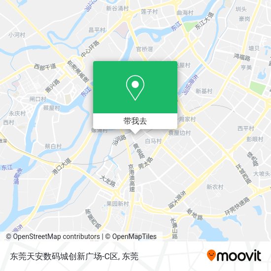 东莞天安数码城创新广场-C区地图