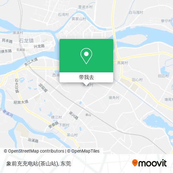 象前充充电站(茶山站)地图