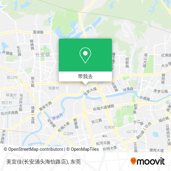 美宜佳(长安涌头海怡路店)地图